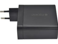 Зарядни устройства Dviced Wall charger 140W GaN EU, Black