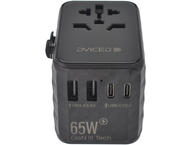 Зарядни устройства Dviced World travel adapter 65W GaN universal