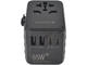 Зарядни устройства Dviced World travel adapter 65W GaN universal