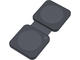 Зарядни устройства Dviced 2-in-1 Foldable magnetic wireless charger, Black