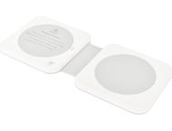 Зарядни устройства Dviced 2-in-1 Foldable magnetic wireless charger, White