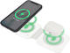 Зарядни устройства Dviced 2-in-1 Foldable magnetic wireless charger, White