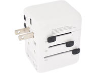 Зарядни устройства Dviced World travel adapter 28W universal, White