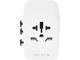 Зарядни устройства Dviced World travel adapter 28W universal, White