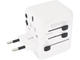Зарядни устройства Dviced World travel adapter 28W universal, White