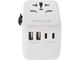Зарядни устройства Dviced World travel adapter 28W universal, White