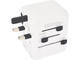 Зарядни устройства Dviced World travel adapter 28W universal, White