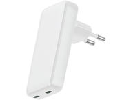 Зарядни устройства Dviced Slim GaN fast charger 45W Dual USB-C EU