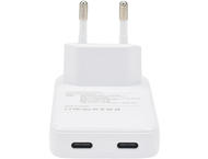 Зарядни устройства Dviced Slim GaN fast charger 45W Dual USB-C EU