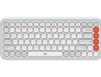 Клавиатури Logitech Pop Icon Keys - White - US INT'L