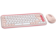 Клавиатури Logitech Pop Icon Combo - Rose - US INT'L