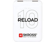 Външни батерии SKROSS RELOAD 10, 10000 mAh, Бяла