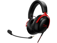 Слушалки HyperX Cloud III, в черно-червено