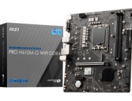 Дънни платки MSI PRO H610M-G WIFI DDR4