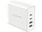Зарядни устройства Dviced Desktop charger 100W GaN EU, White