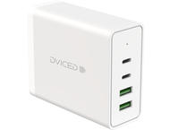 Зарядни устройства Dviced Desktop charger 100W GaN EU, White