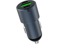 Зарядни устройства Dviced Car charger triple USB 60W, Gray