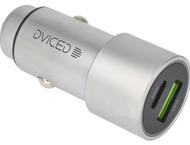 Зарядни устройства Dviced Car charger dual USB 48W, Metal