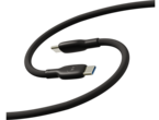 Кабели и Адаптери Motorola Silicone 2m Cable C-C 5A, Black