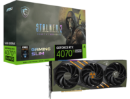 Видео карти MSI GeForce RTX 4070 Ti SUPER 16G GAMING SLIM STALKER 2 EDITION