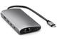 Кабели и Адаптери Satechi USB-C многопортов адаптер 8K с Ethernet V3 - Space Gray