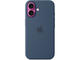 Калъфи Apple iPhone 16 Silicone Case with MagSafe - Denim