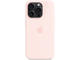 Калъфи Apple iPhone 15 Pro Silicone Case w MagSafe - Light Pink