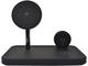 Зарядни устройства Dviced 3-in-1 magnetic wireless charger 10W fast charge, Black