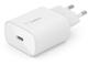 Зарядни устройства Belkin BoostCharge USB-C PD 3.0 PPS Wall Charger 25W + USB-C to Lightning Cable