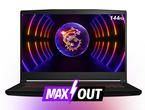Лаптопи MSI Thin GF63 12UC - MAXOUT