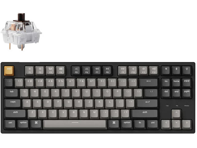 Клавиатури Keychron C1 Pro QMK/VIA Wired Mechanical Keyboard Keychron K Pro Brown