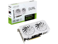 Видео карти ASUS Dual GeForce RTX 4060 Ti EVO White OC Edition 8GB