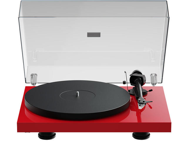 Грамофони Pro-Ject Debut EVO 2 (Pick it MM EVO) - червен гланц