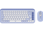 Клавиатури Logitech Pop Icon Combo - Lilac - US INT'L