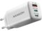 Зарядни устройства Axagon ACU-DPQ65 PD3.0 & QC4+ 3xOUTPUTS wall charger 65W, White