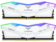 Оперативна памет 32GB (2x16GB) DDR5 6000 MT/s CL38 TeamGroup T-Force Delta RGB White