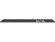 Клавиатури Apple Magic Keyboard with Touch ID and Numeric Keypad for Mac models with Apple silicon (USB–C) - Ukrainian - Black Keys