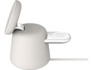 Зарядни устройства Belkin BoostCharge Pro 2-in-1 Wireless Charging Dock with MagSafe 15W, Sand