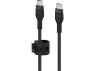 Кабели и Адаптери Belkin BoostCharge Pro Flex USB-C to USB-C Cable 60W 2 m, Black