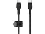 Кабели и Адаптери Belkin BoostCharge Pro Flex USB-C to USB-C Cable 60W 3 m, Black