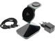 Зарядни устройства Dviced 3-in-1 Magnetic Qi2 wireless charger stand w cable, wall charger - Tarnish gray