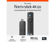 Плейъри AMAZON Fire TV Stick Max Gen2, Wi-Fi 6, Alexa, Черен