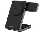 Зарядни устройства Dviced 3-in-1 Foldable Magnetic Wireless Charger Stand, Black