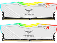 Оперативна памет 16GB (2x8GB) DDR4 3200 MT/s TeamGroup T-Force Delta RGB White