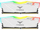 Оперативна памет 16GB (2x8GB) DDR4 3200 MT/s TeamGroup T-Force Delta RGB White