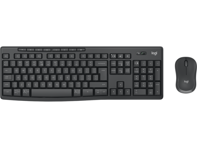 Клавиатури Logitech MK370 Combo for Business, Graphite US International 