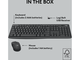 Клавиатури Logitech MK370 Combo for Business, Graphite US International 
