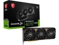 Видео карти MSI GeForce RTX 4070 Ti SUPER 16G SHADOW 3X OC