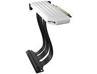 Кабели за компоненти HYTE PCIE40 4.0 Luxury Riser Cable, Черно/Бял