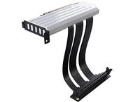 Кабели за компоненти HYTE PCIE40 4.0 Luxury Riser Cable, Черно/Бял